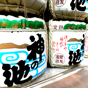愛友酒造の日本酒「神の池」